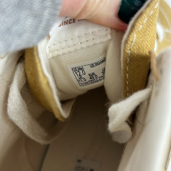 New Vans eco therapy tan white Khaki sk8 hi top athletic sneakers men’s size 12 - Picture 9 of 9